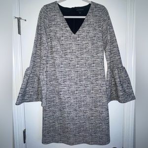 Banana Republic Winter Bell Sleeve Dress